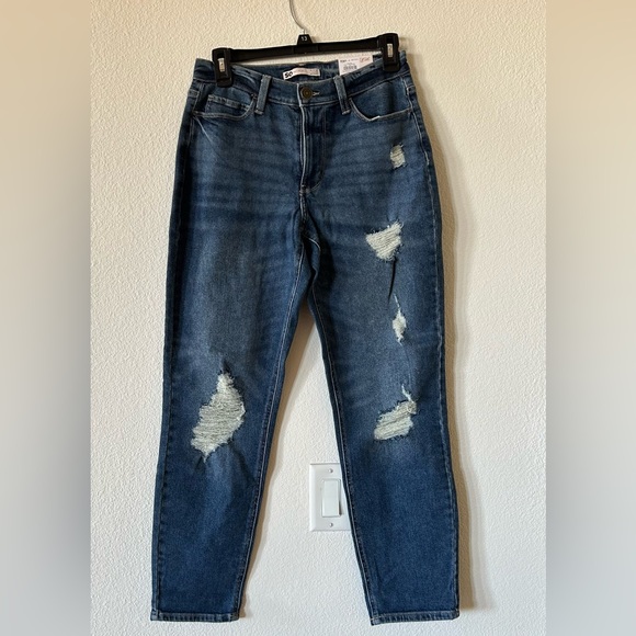 SO Good for Life - Boyfriend Style Low Rise - Distressed Jeans - Picture 1 of 9